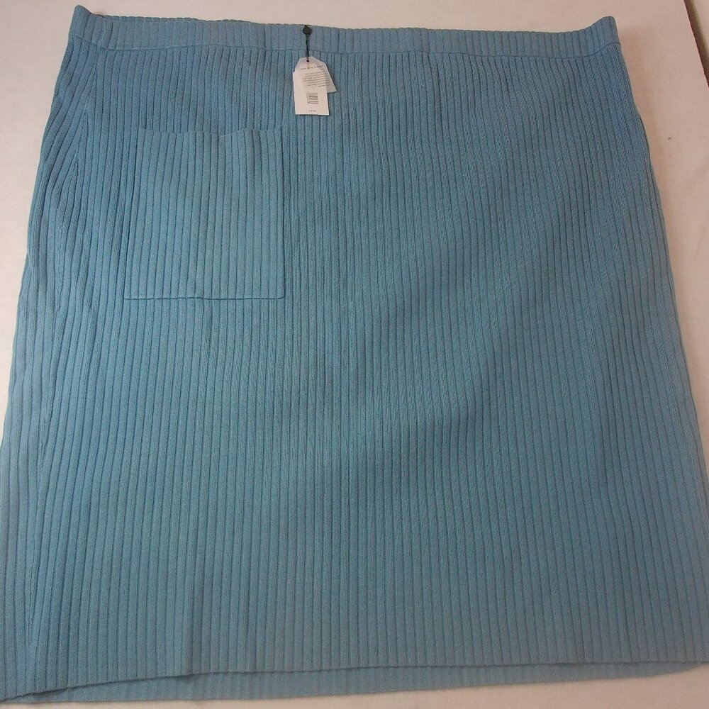 NWTS universal standard flora sweater ribbed skirt w pockets Size 4XL